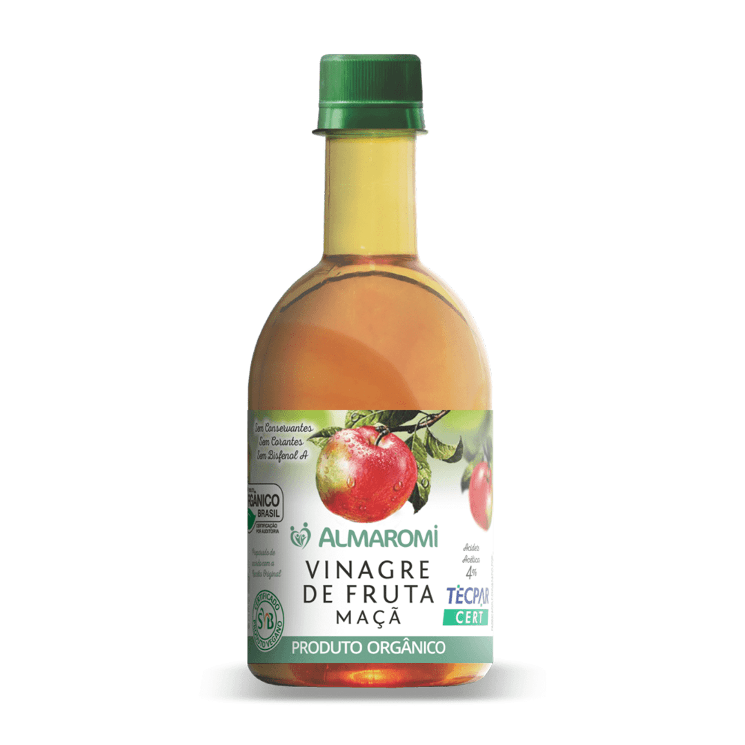 Vinagre De Maçã Orgânico 400ML Almaroni