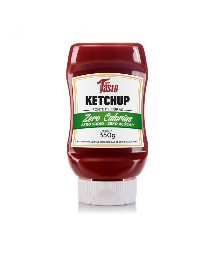 KETCHUP ZERO SAL/ACUCAR 350G