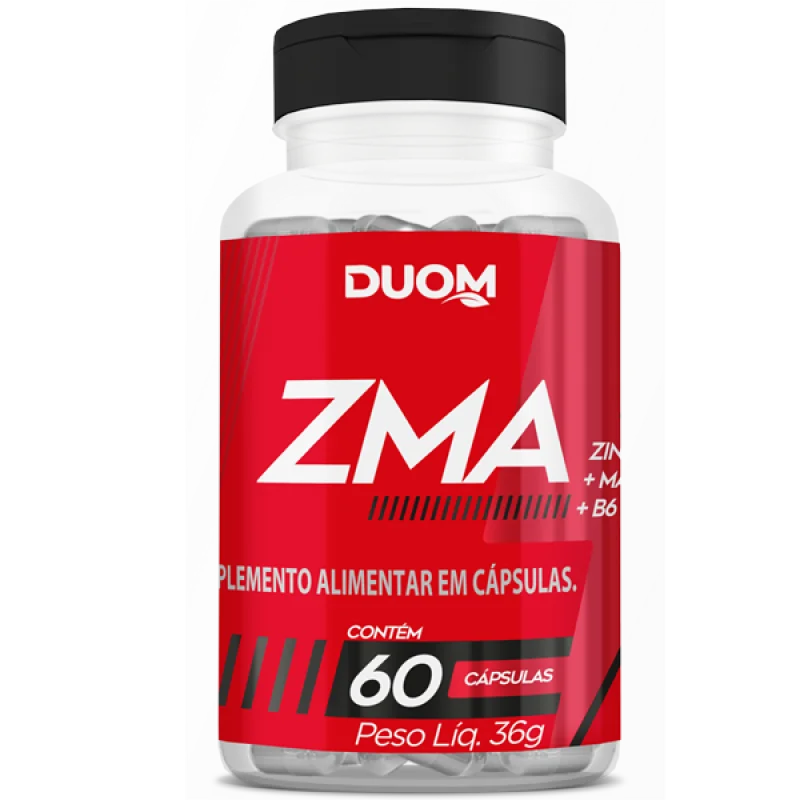 ZMA (Zinco/Magnésio/B6) 60 cápsulas | DUOM
